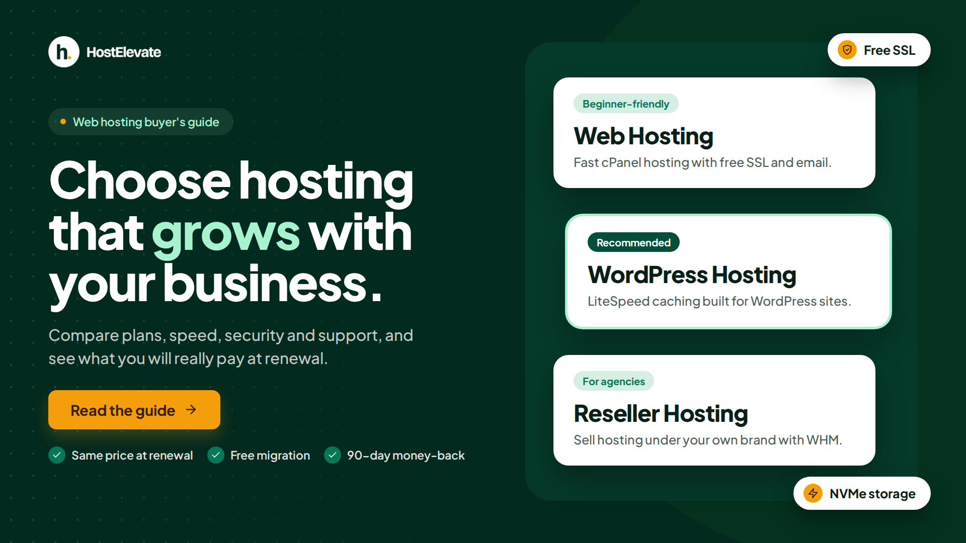 Web hosting guide for choosing a reliable business hosting solution